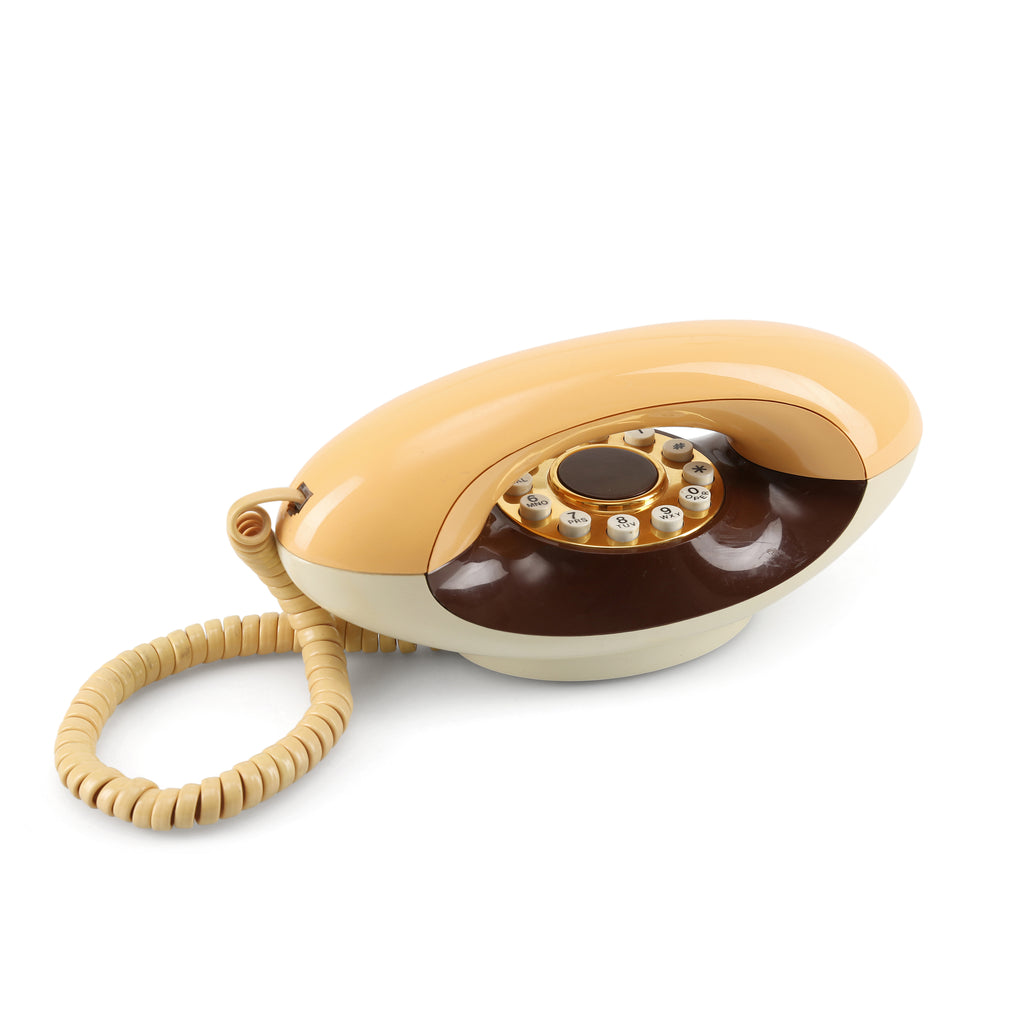 Brown and Tan Phone