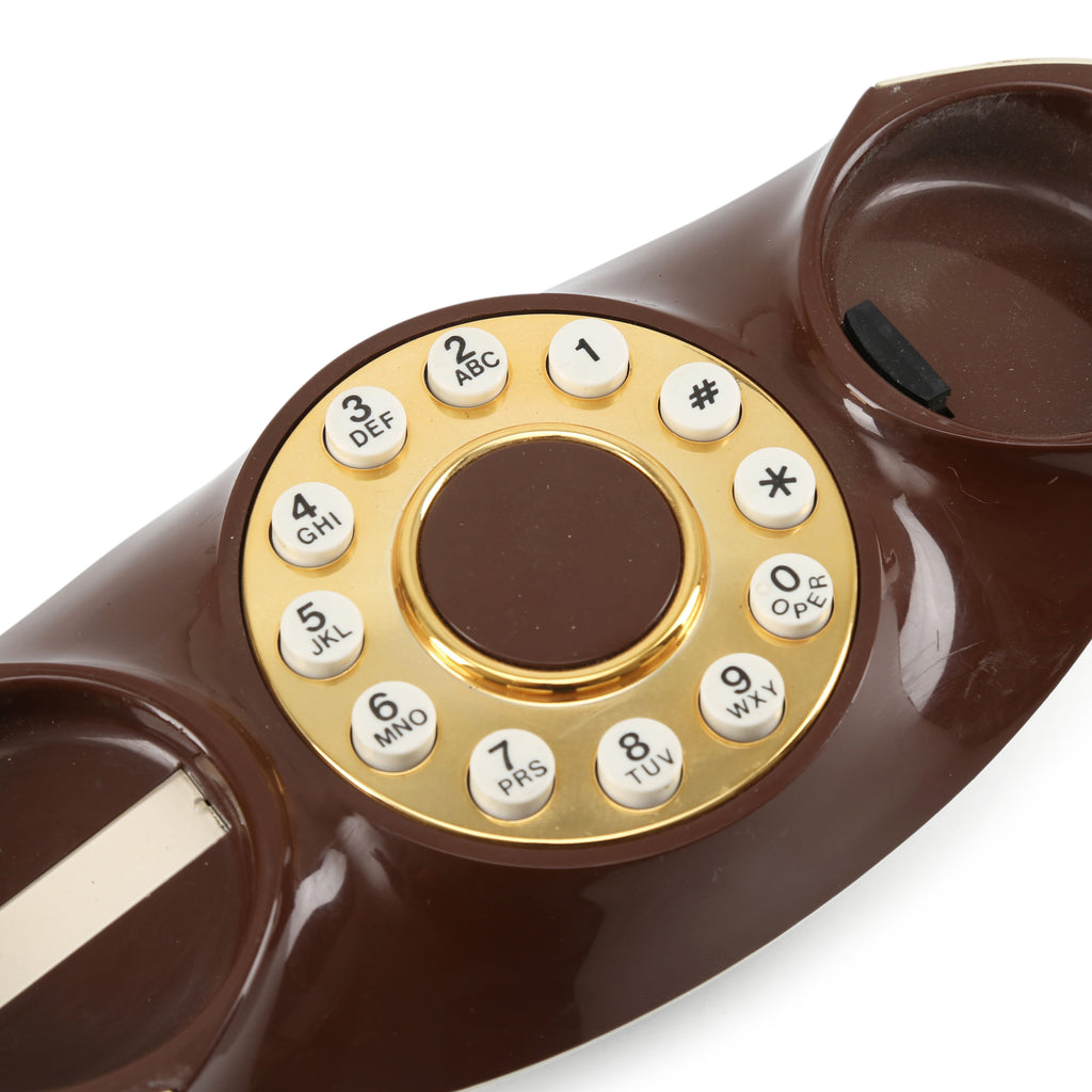 Brown and Tan Phone