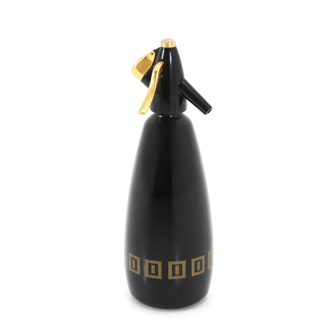 Black & Gold Sparklets Soda Syphon