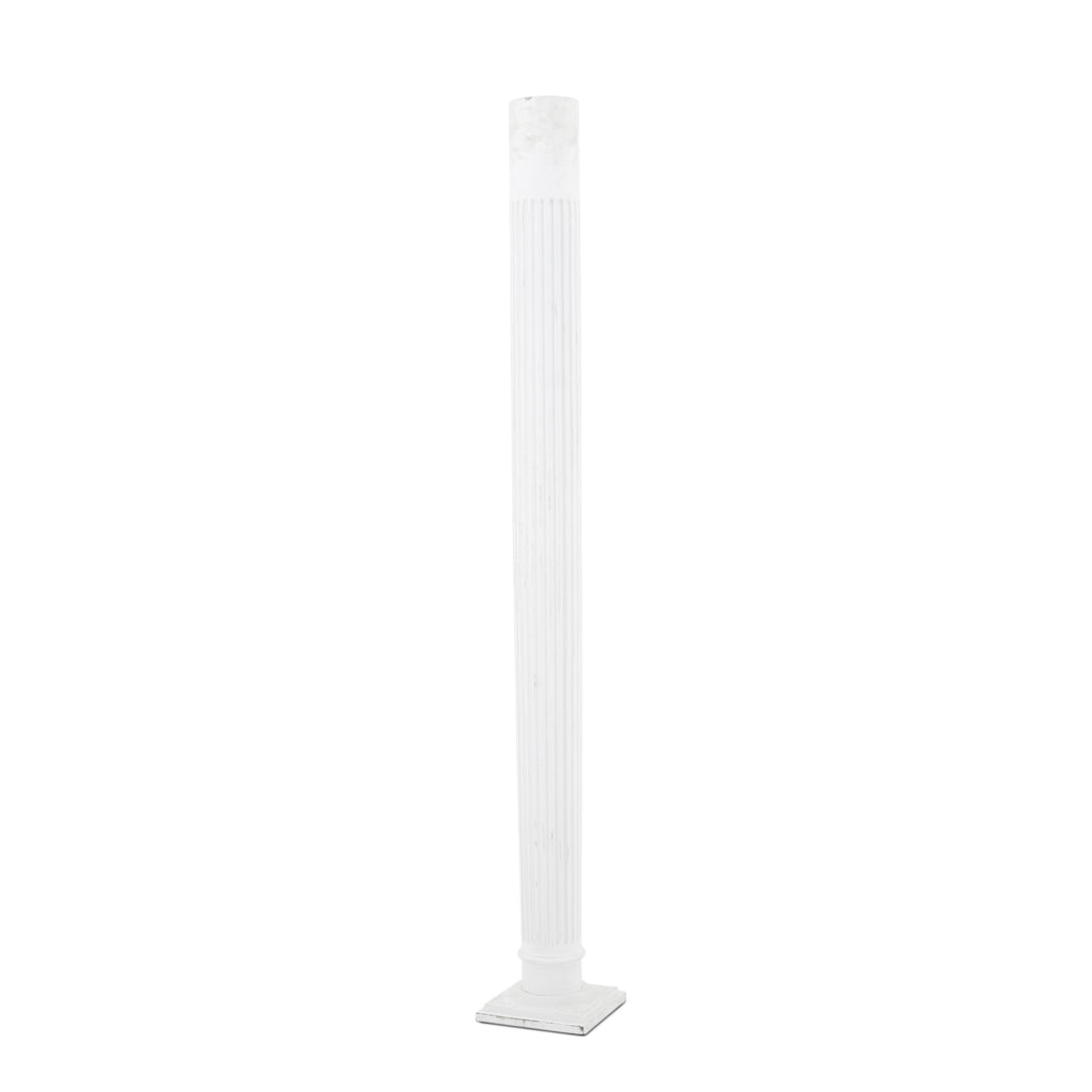 Heavy White Metal Column
