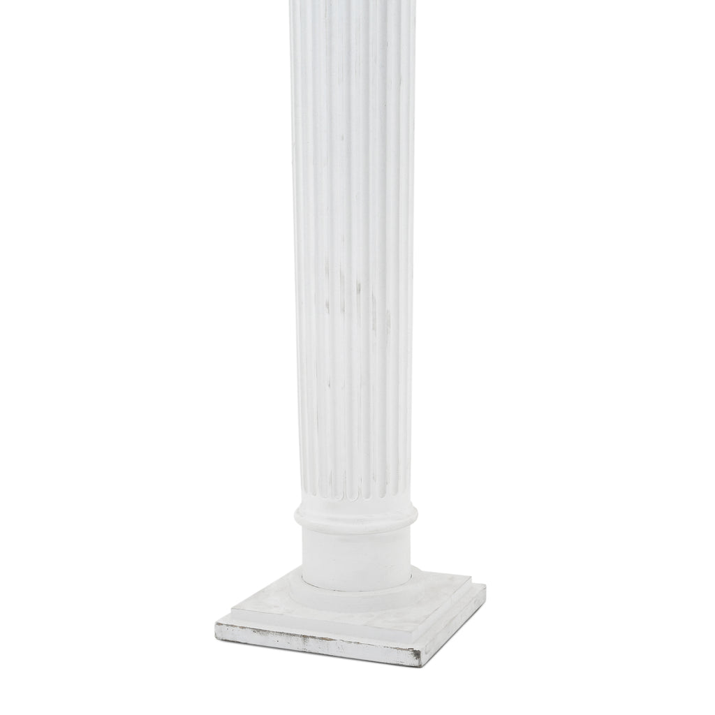 Heavy White Metal Column