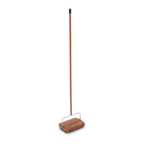 Brown Rustic Electrostatic Carpet Sweeper
