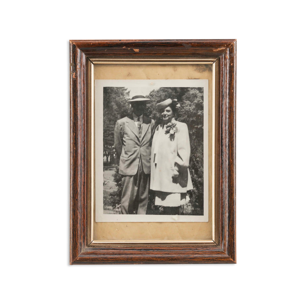 Vintage Black & White Photo of Couple (A+D)