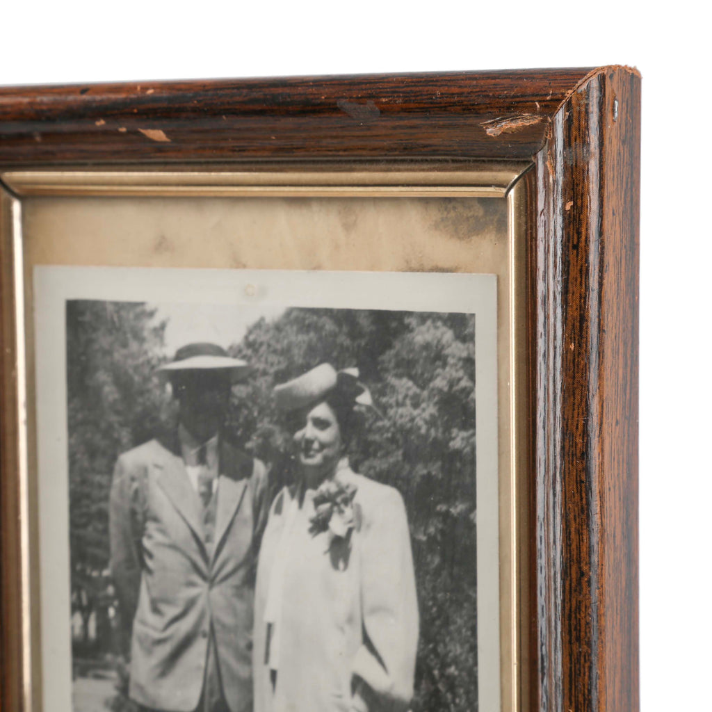 Vintage Black & White Photo of Couple (A+D)