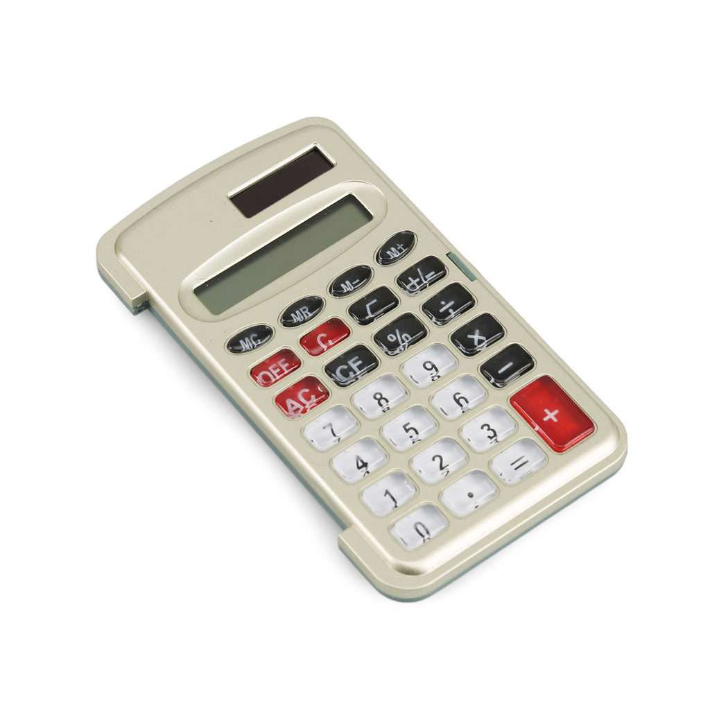 Small Silver / Blue Calculator