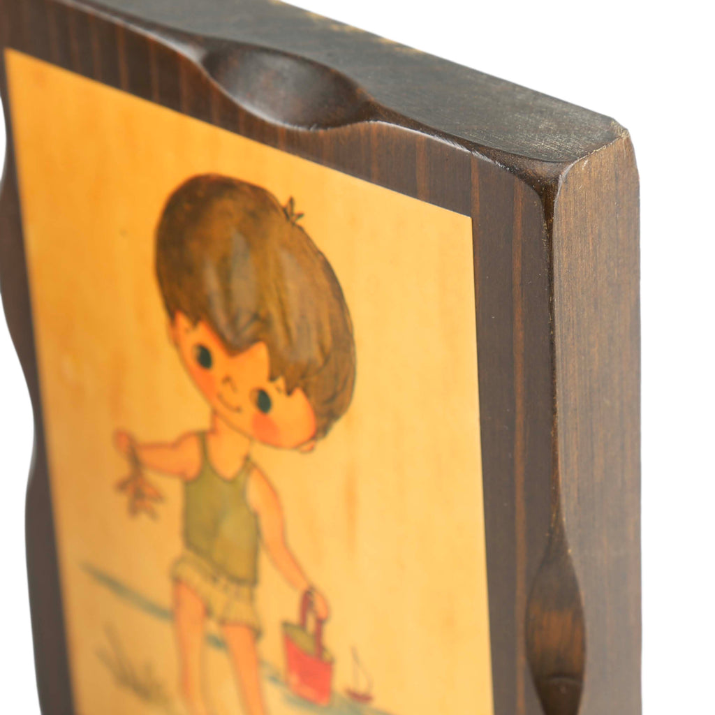 Wood / Yellow Beach Boy Artwork (A+D)