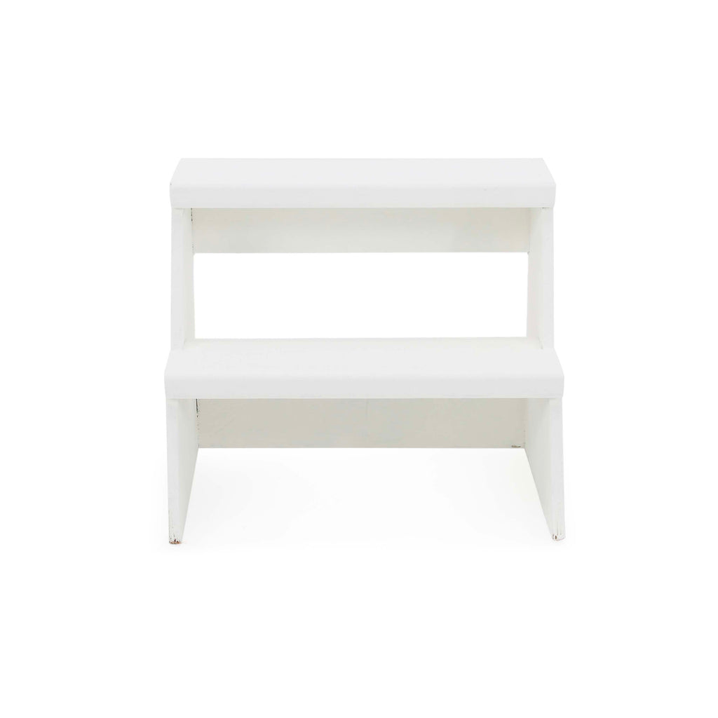 Open Matte White Steps