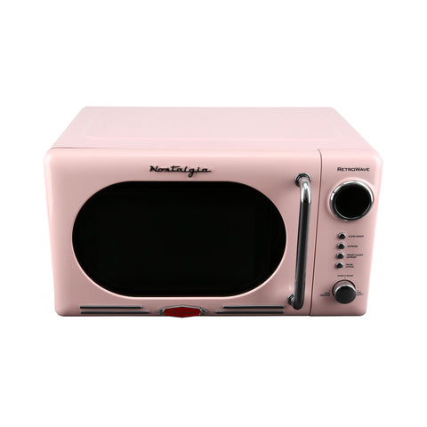 Nostalgia Pink Microwave