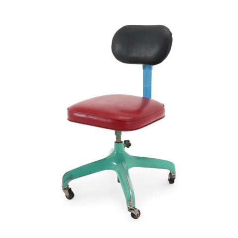 Multicolor Vinyl Office Chair
