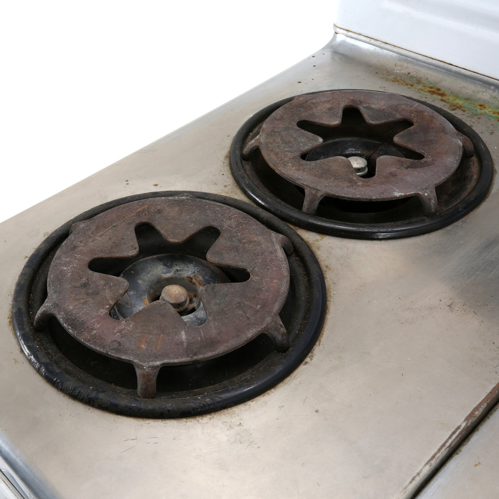 Rustic White Vintage Range