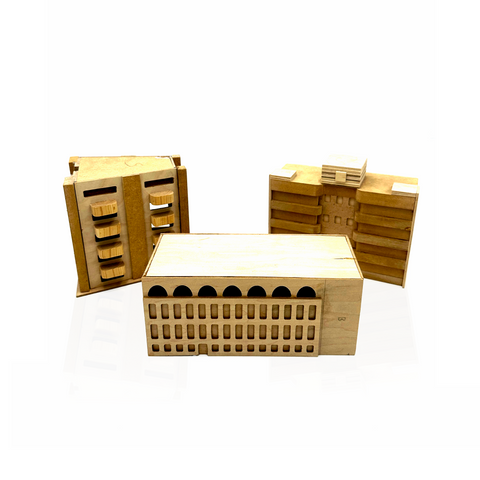 Misc Wood Architectural Models