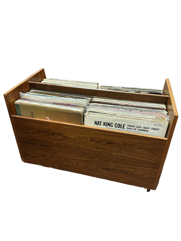 Wood Rolling Record Storage