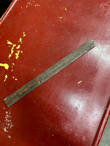 Vintage Metal Ruler