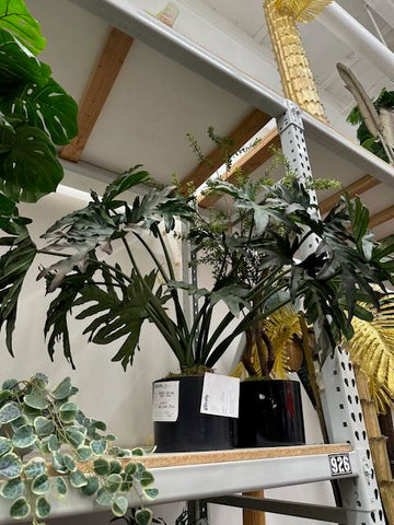 Medium Sized Faux Plant with Pointed Leaves