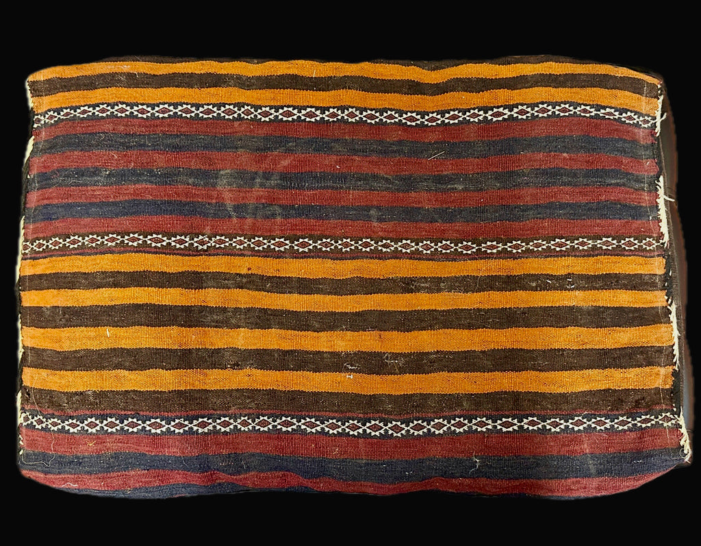 Striped Kilim Style Floor Cushion