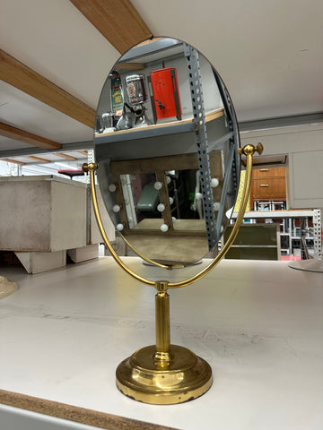 Gold Table Mirror