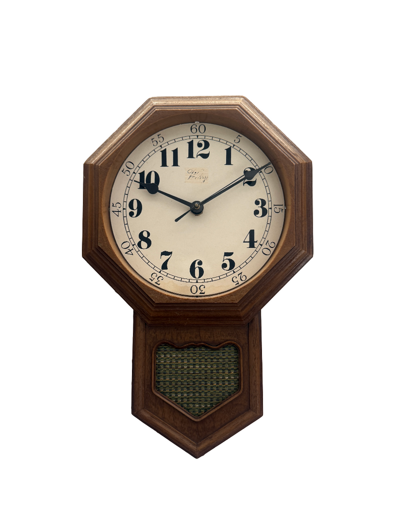 Welby Octagonal Floral Wall Clock