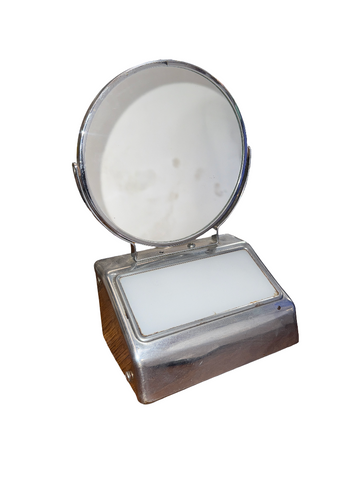 Small Retro Light Table Mirror