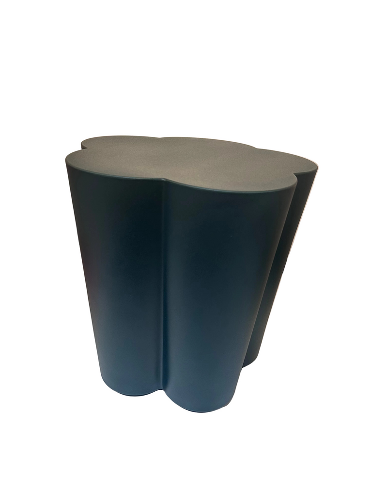 Dark Green Wavy Side Table