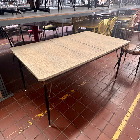Light Wood Top Extendable Dining Table