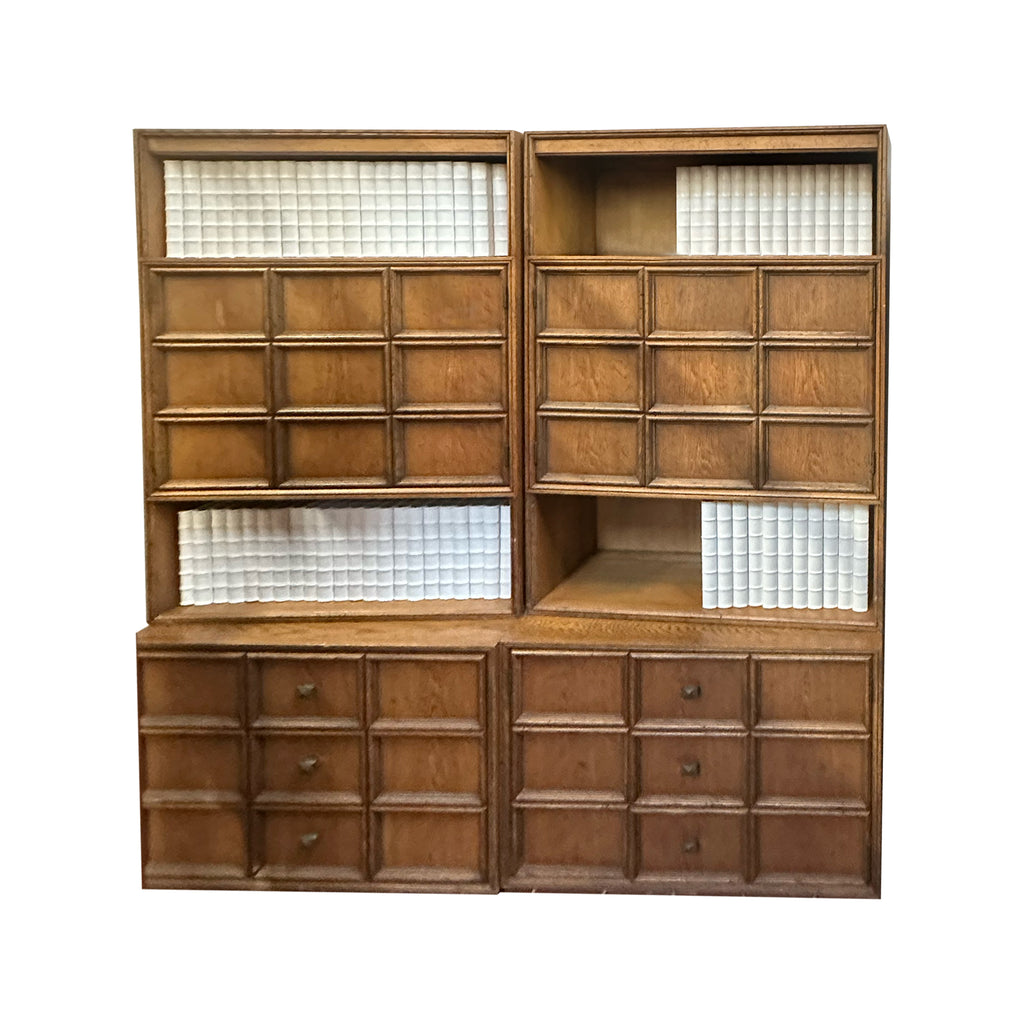 4-Piece Wood Cabinet / Shelving Unit