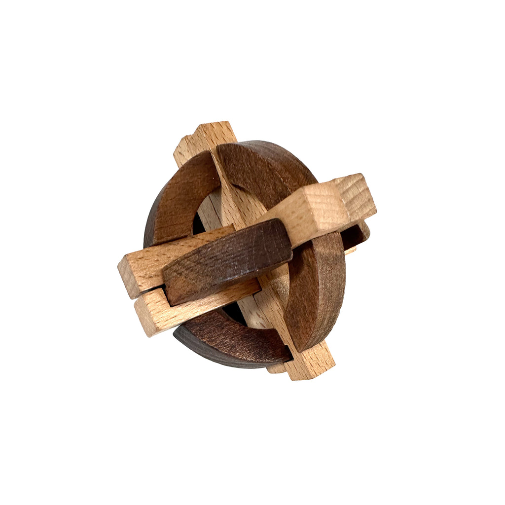 Geometric Wooden Puzzle (A+D)