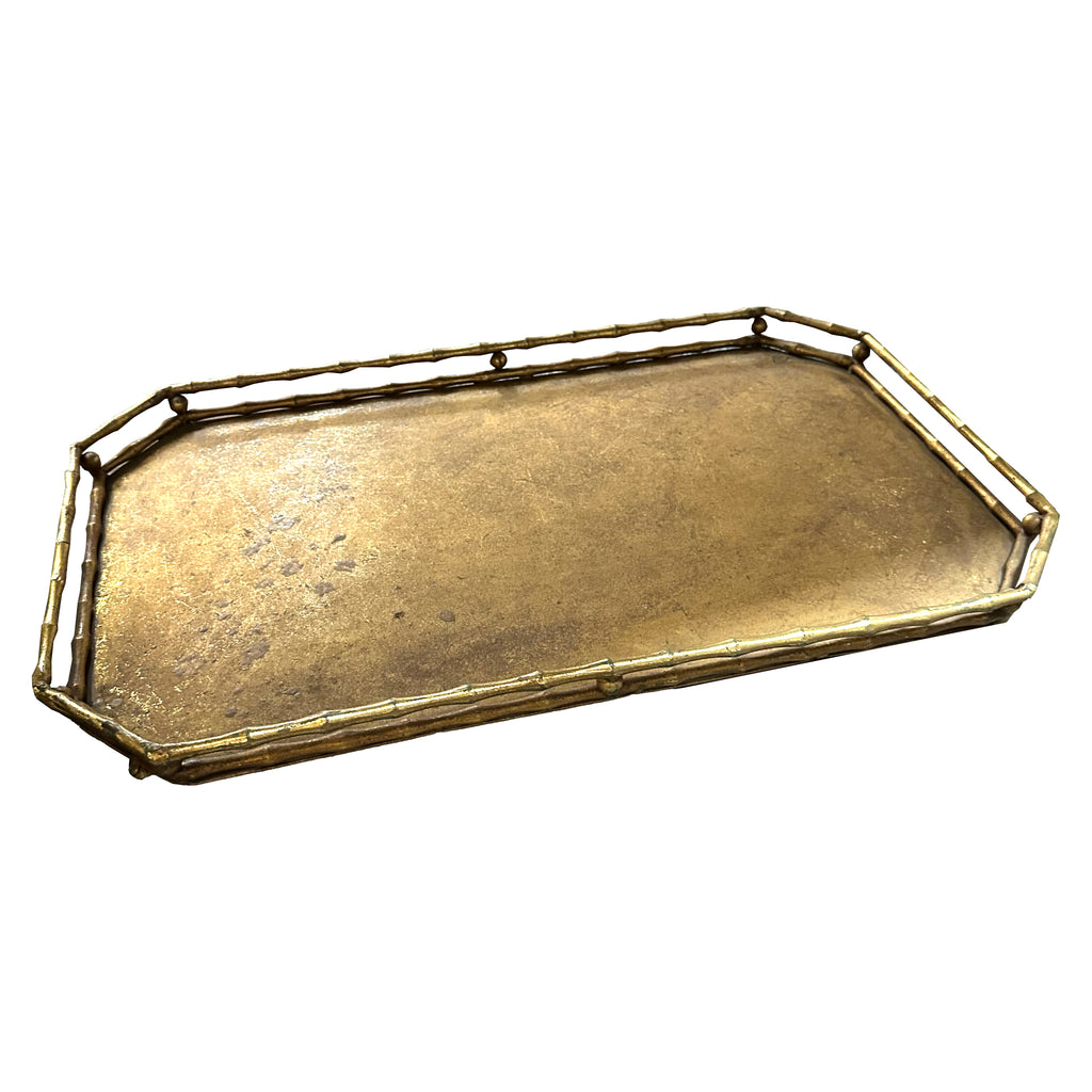 Extra Large Gold Tray
