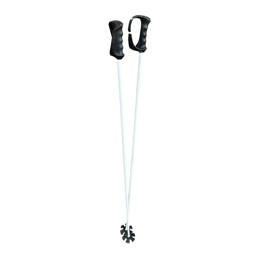 White / Black Ski Poles