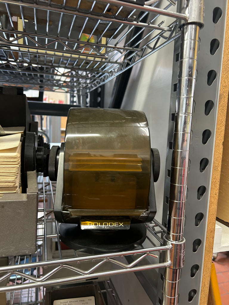 Black Single Rolodex