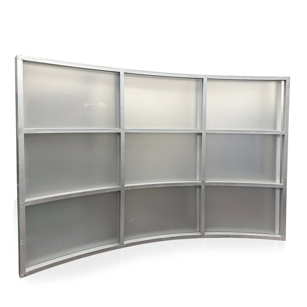 Large Curved 6 Section Screen Divider Wall