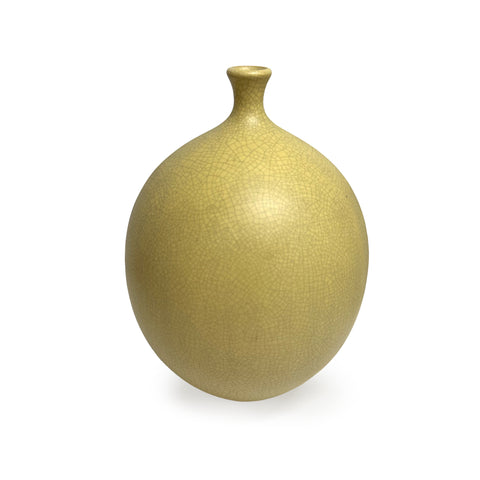 Yellow Ceramic Vase