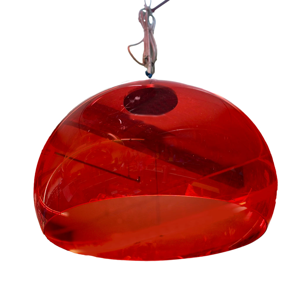 Red Plexi Pendant