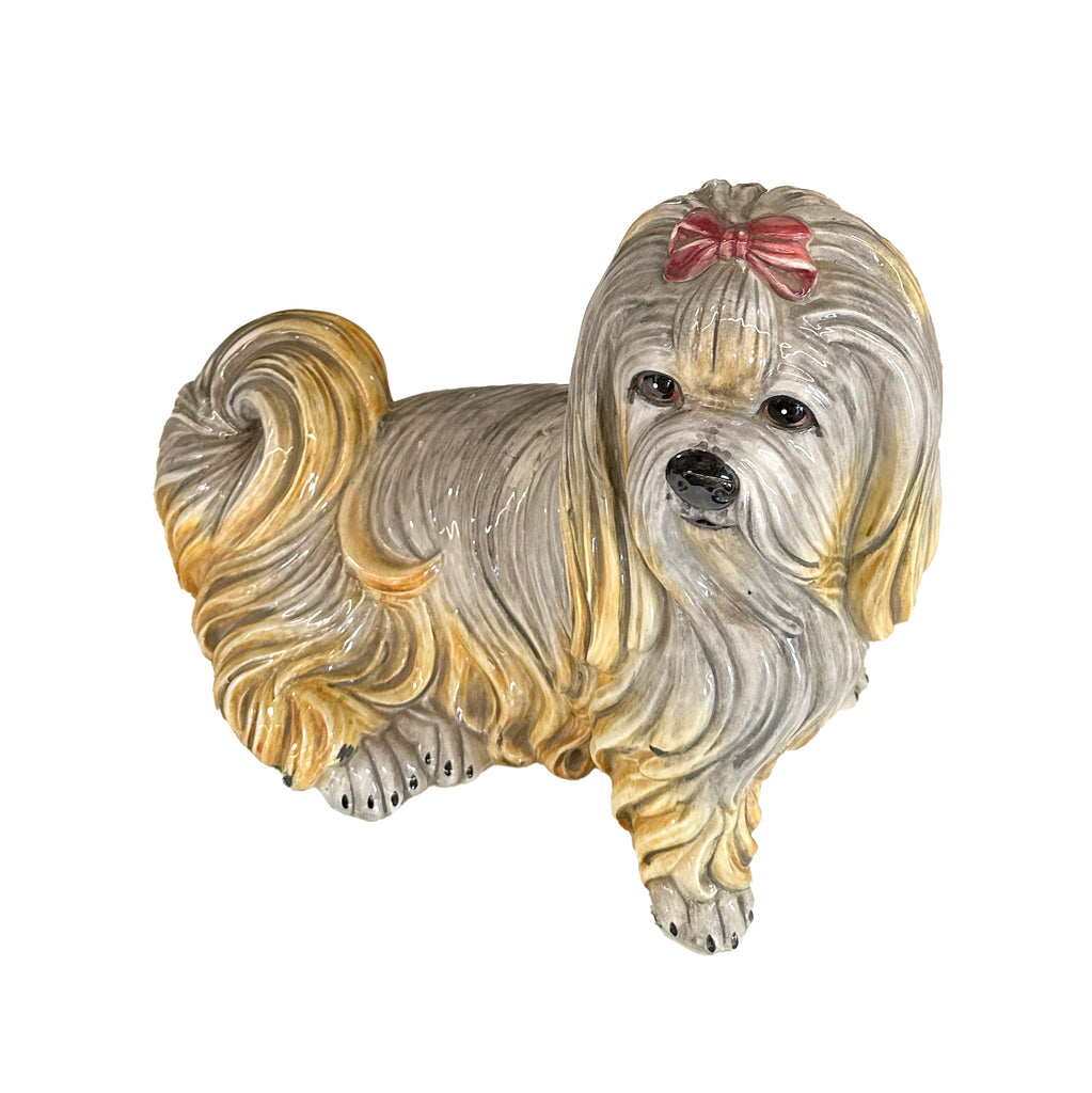 Ceramic Dog Table Sculpture (A+D)