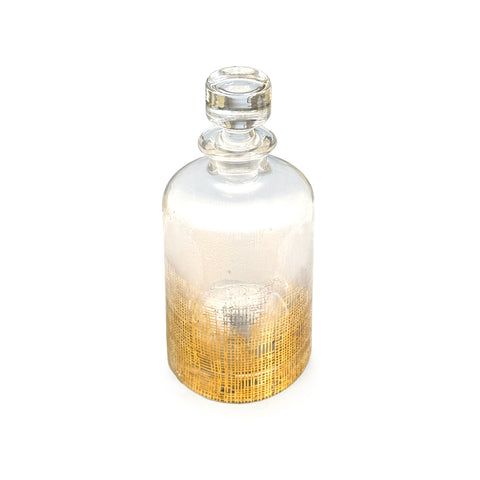Short Gold Decanter