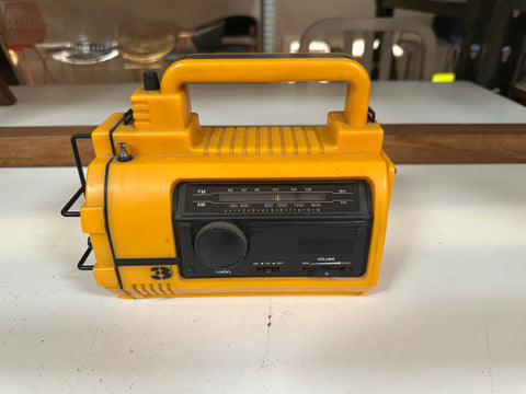 yellow radio