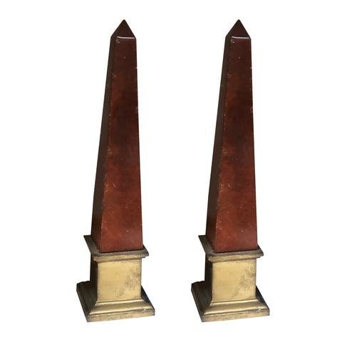 Red Gold Obelisk