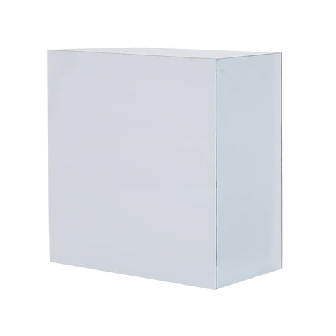 Mirrored Square Pedestal