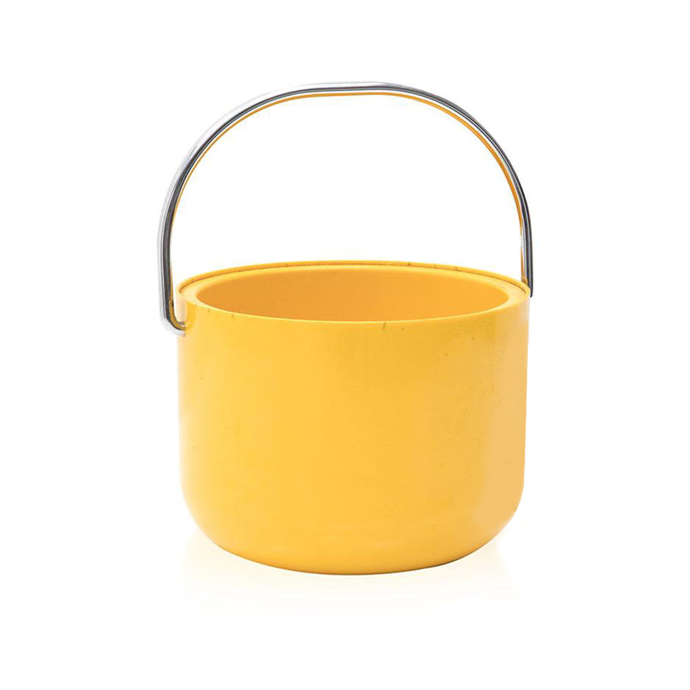 Short Yellow Ice Bucket