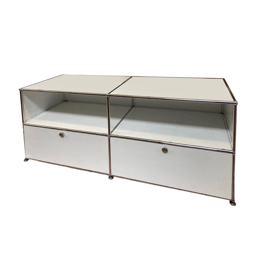 Unit Lowboy White Haller Unit - Lowboy 4 Sections - Gil & Roy Props