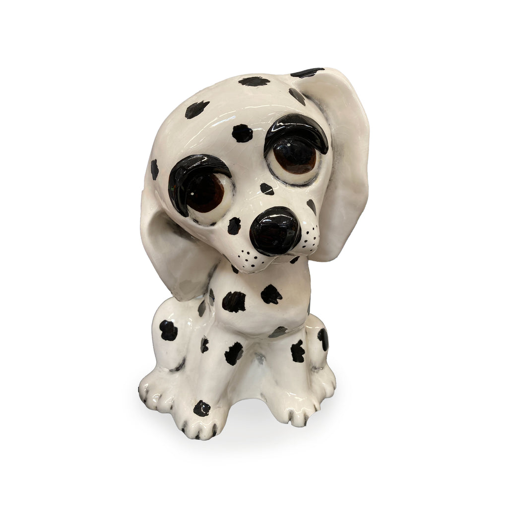 Big Eye Puppy Dalmation Statue