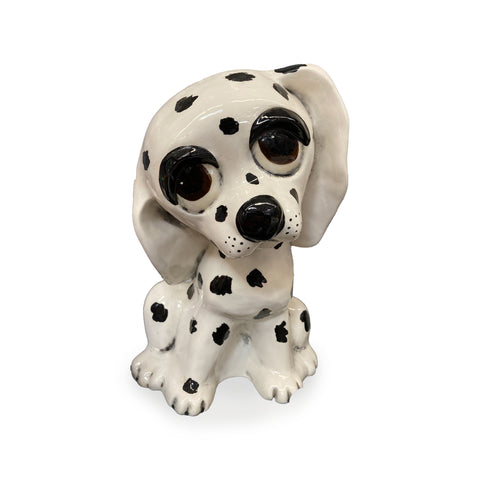 Big Eye Puppy Dalmation Statue