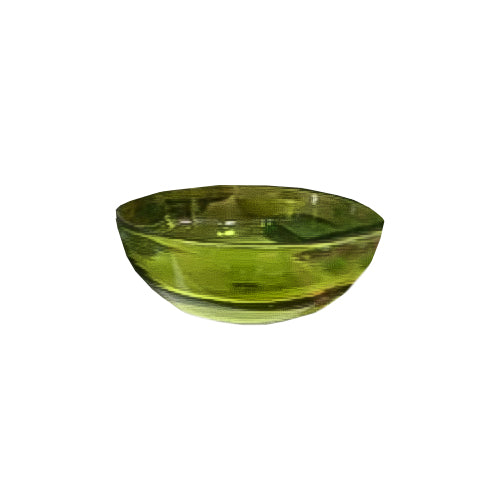 Green Glass Large Bowl