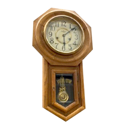 Regulator Wooden Wall Clock
