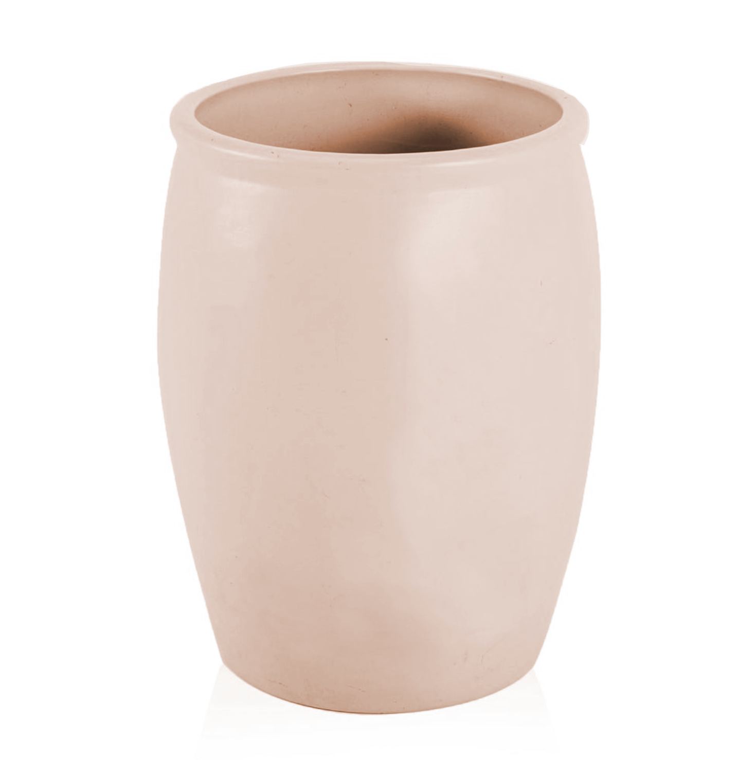 large pink plant pot Large Pale Pink Wide Mouth Planter
