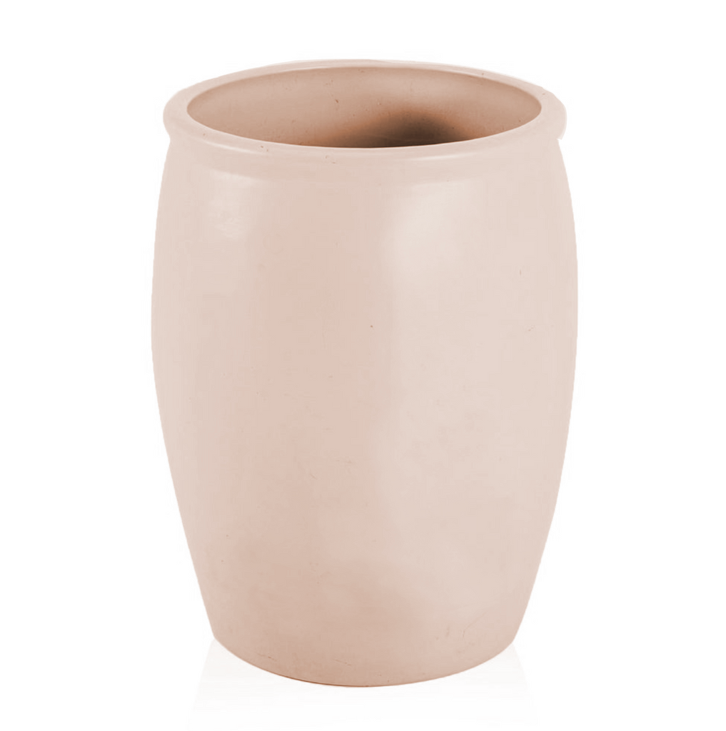 Large Pale Pink Wide Mouth Planter