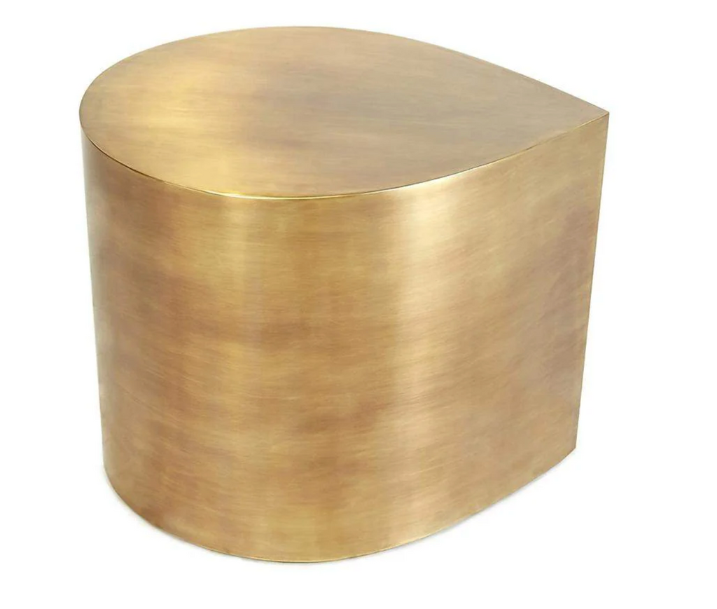 Gold Teardrop Pedestal