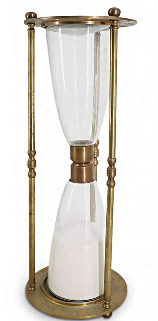 Brass Hourglass