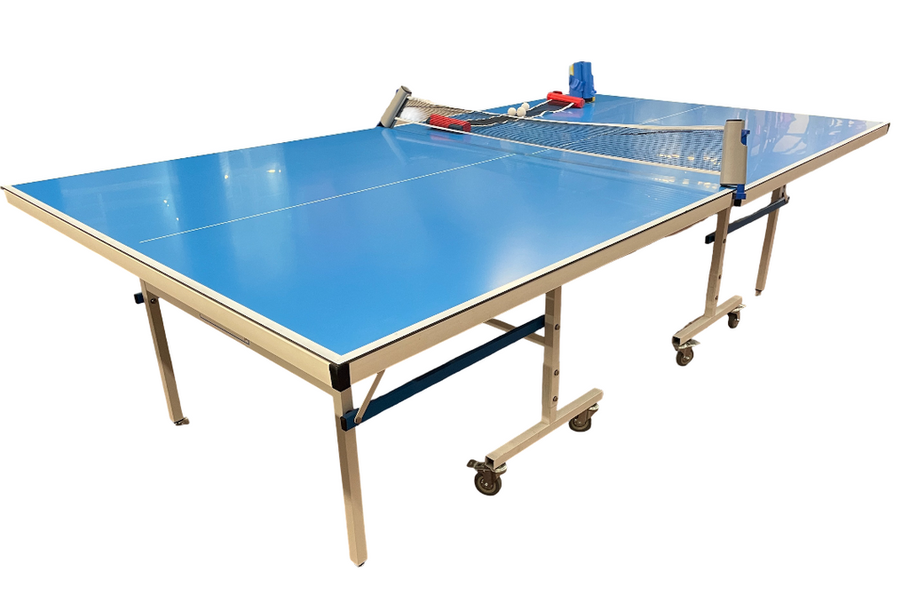 Blue Ping Pong Table
