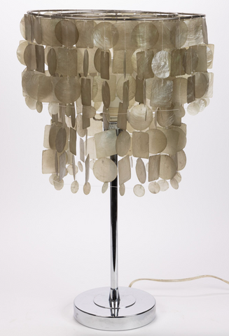 White Shell Table Lamp