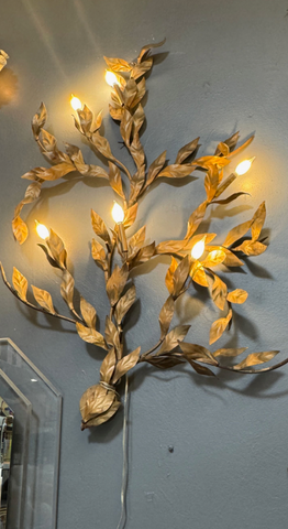 Gold Wall Lamp